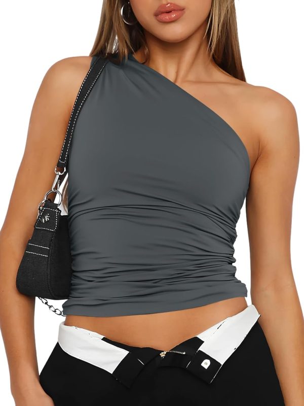 Trendy Queen Womens Going Out Tops Summer Spring Tank Crop Outfit Cute Y2k Shirts Corset Fashion Workout Clothes 2025 - Image 49